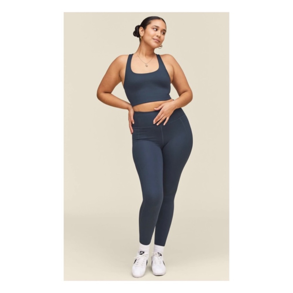 Midnight Compressive High Rise Legging
